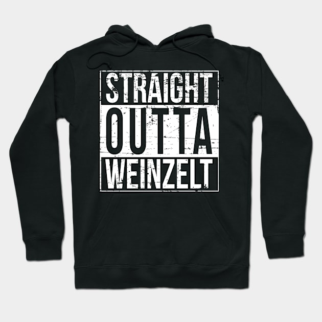 STRAIGHT OUTTA WEINZELT - Oktoberfest T-Shirt Hoodie by sheepmerch